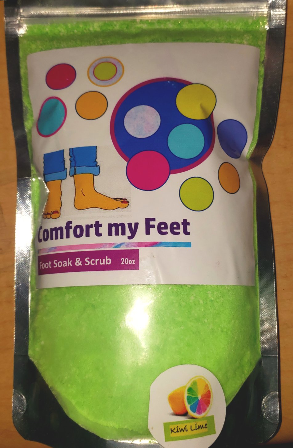 KIWI LIME foot soak